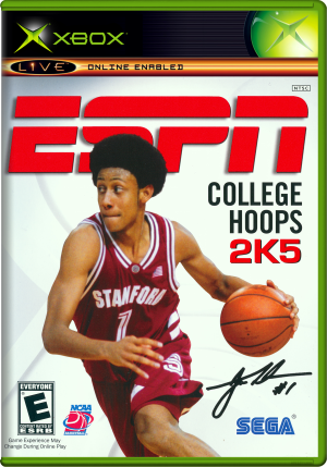 ESPN College Hoops 2K5 (USA) 2D Box Front